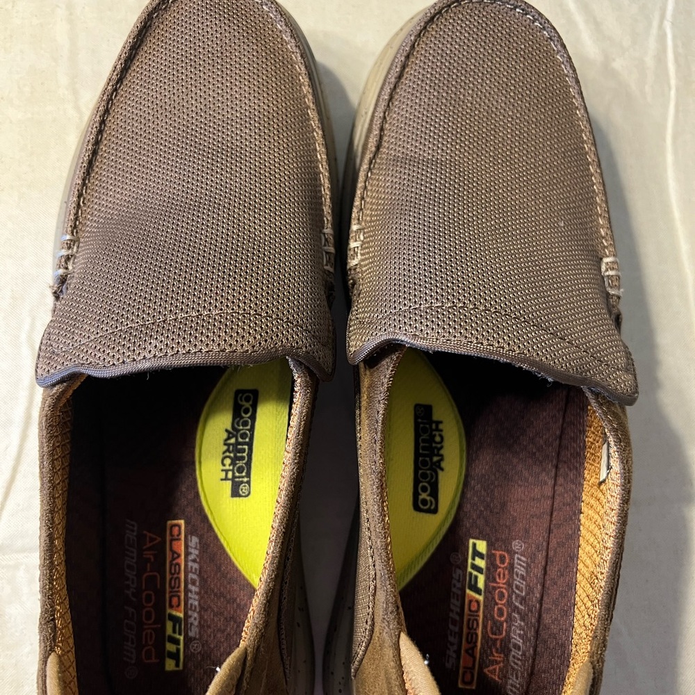 Men’s Skechers Classic Fit Air Cooled Memory Foam slip on